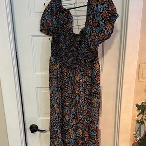 a.n.a Multicolor Floral Maxi Dress
